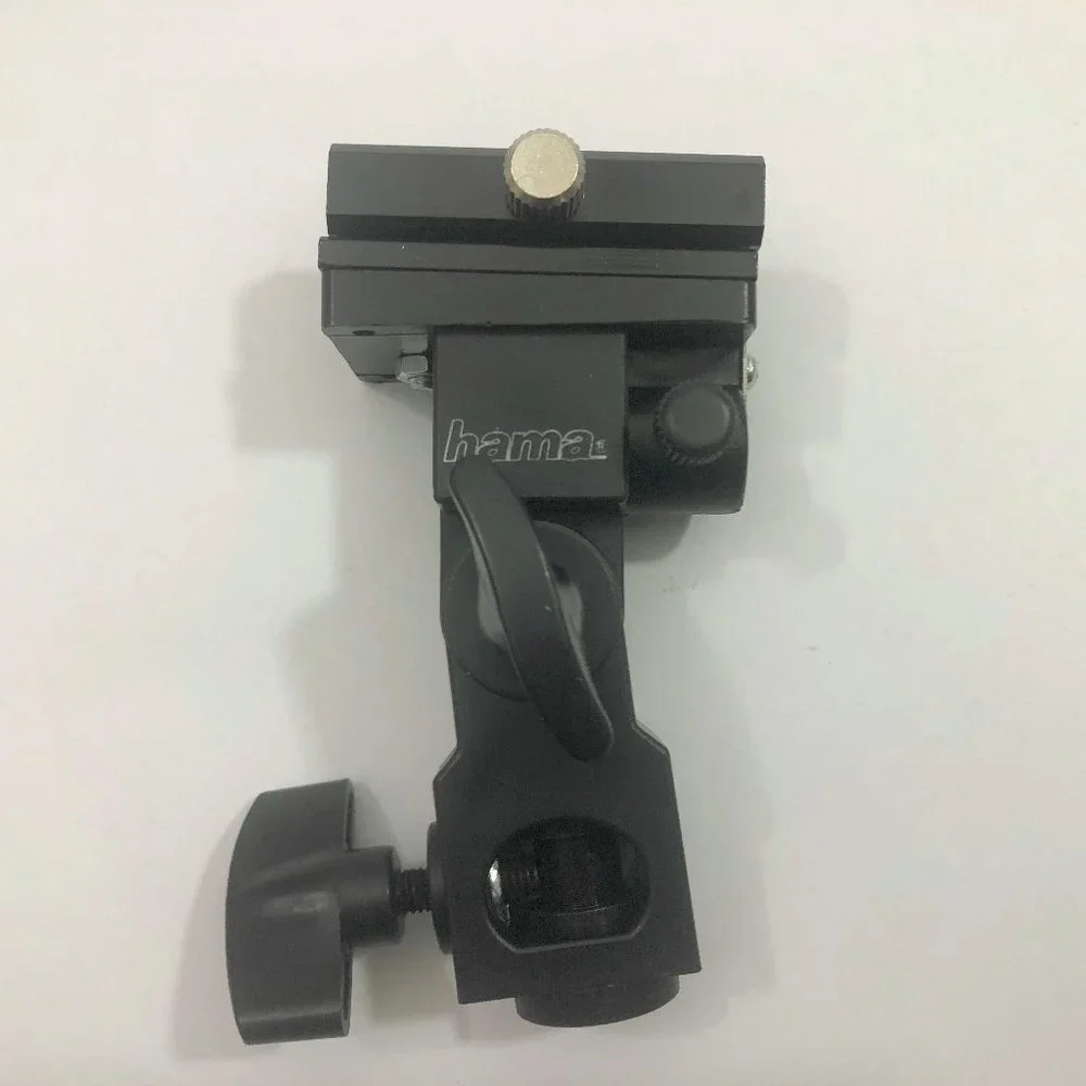 NWT Hama Flash Bracket for Studio Umbrellas and Shoe Flash Mounts